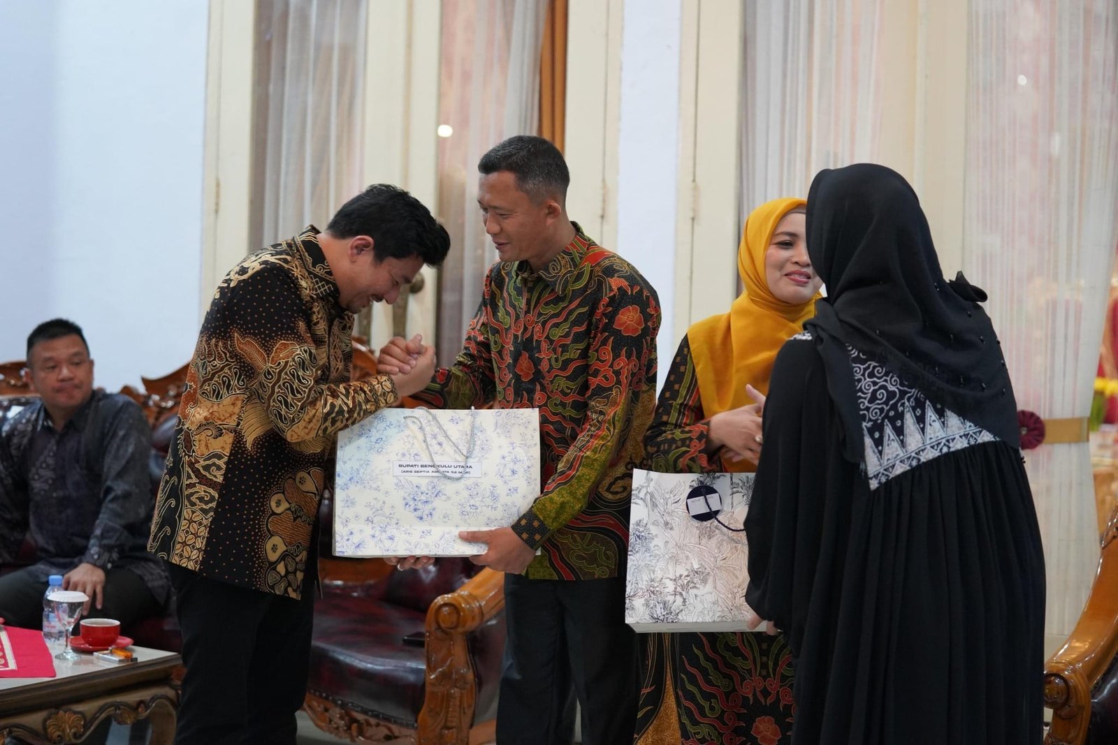 Pisah Sambut Komandan Kodim 0423/Bengkulu Utara, Letkol CZI Muhammad Jumali Resmi Menjabat