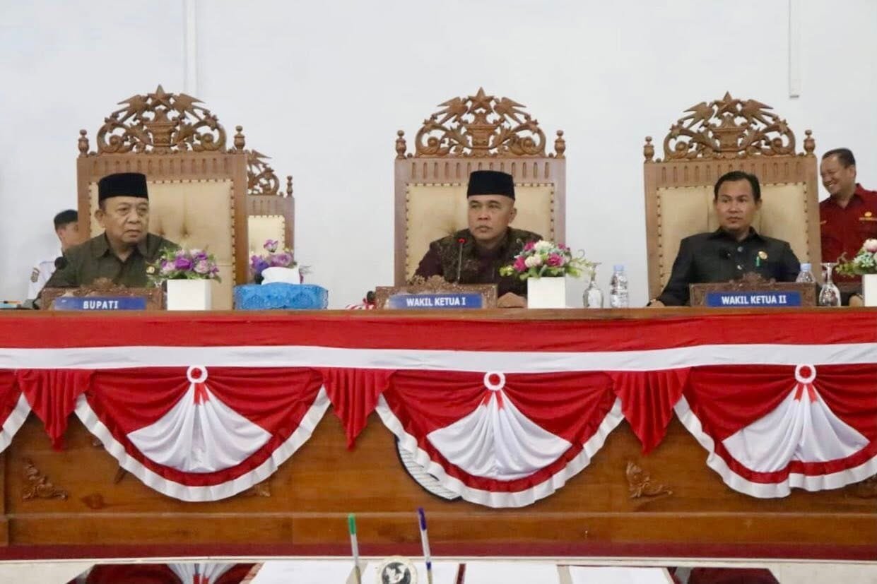 Wakil Bupati Seluma Hadiri Rapat Paripurna DPRD Bahas RPJMD 2025-2029