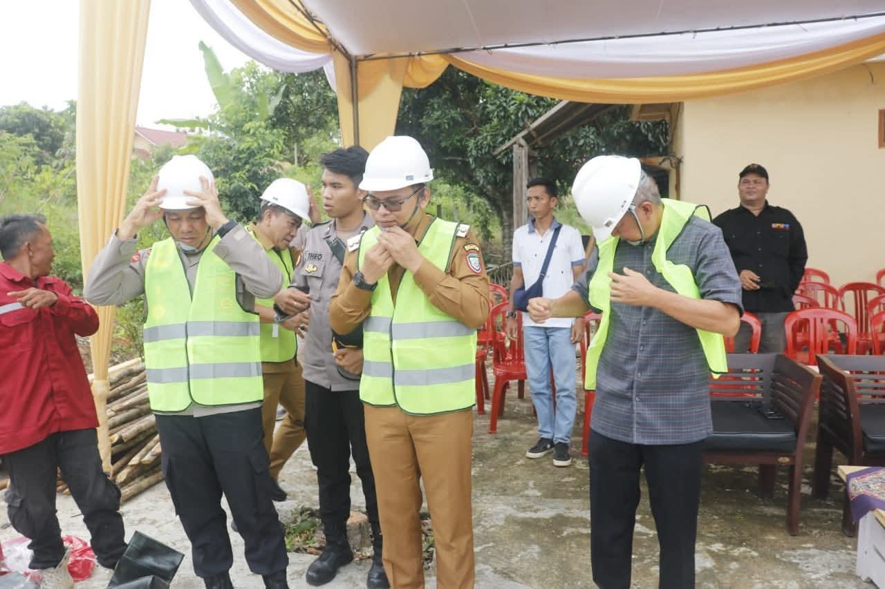 Peletakan Batu Pertama Gedung Logistik dan Command Center Polres Seluma