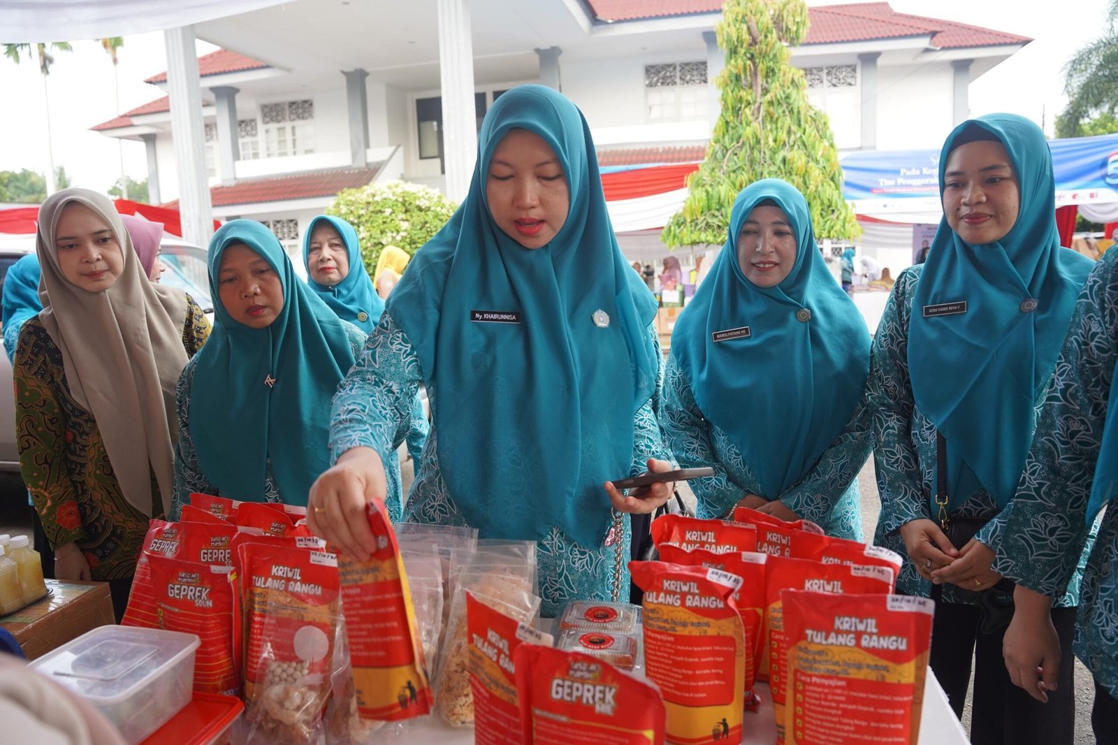 Pasar Murah Hingga Donor Darah, TP PKK Provinsi Bengkulu Bersinergi Bantu Rakyat