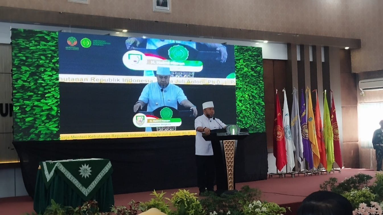 Gubernur Helmi Hasan Dukung Penuh Kerja Sama UMB–Kemenhut, KHDTK Jadi Momentum Bengkulu Sebagai Provinsi Konservasi